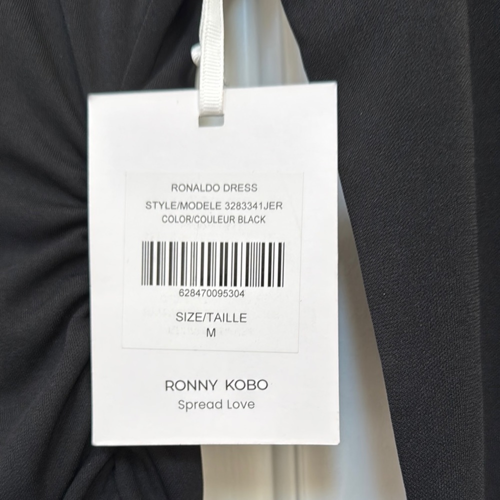 Ronny Kobo Elegant Black Dress - Picture 5 of 8